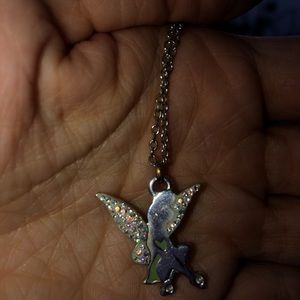 Swarovski tinker bell necklace